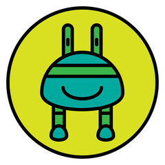 Fototapeta premium robot icon
