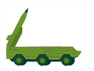 Soviet tactical missile system - Tochka U © Ирина Тюжина
