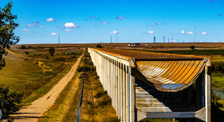 Brooks Aquaduct National Historic Site Brooks Alberta Canada