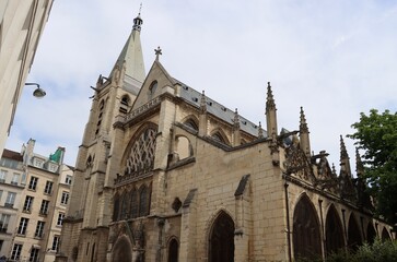 Saint Severin church in Paris 