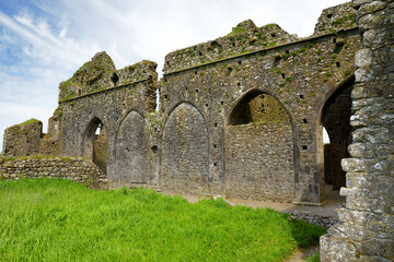 Hore Abbey, ruined Cistercian monastery near the Rock of Cashel, , Ireland
