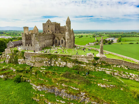 The Rock of Cashel, also known as Cashel of the Kings and St. Patricks Rock, a historic site located at Cashel, County Tipperary.