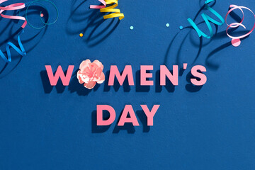 Happy Women's Day celebrations concept