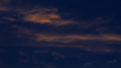 Obraz premium clouds in the evening sky