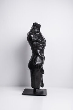 Creative black sculpture