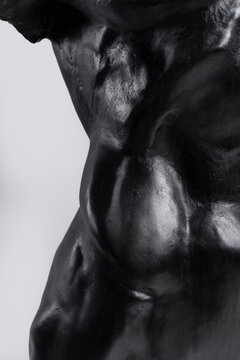 Part of creative sculpture in studio