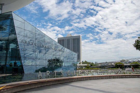 ArtScience Museum at Marina Bay Sands in Singapore