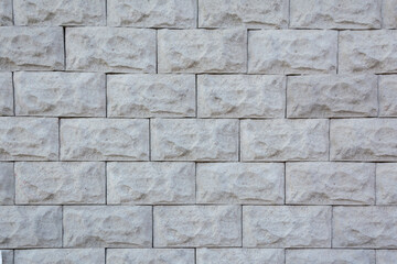 Obraz premium Background wall of blocks. Wallpaper large bricks.
