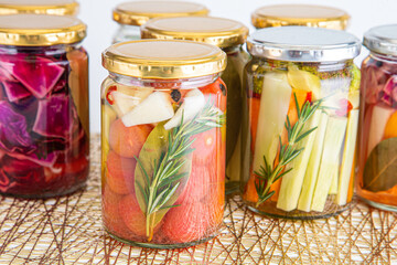 美味しい夏野菜のカラフルピクルス