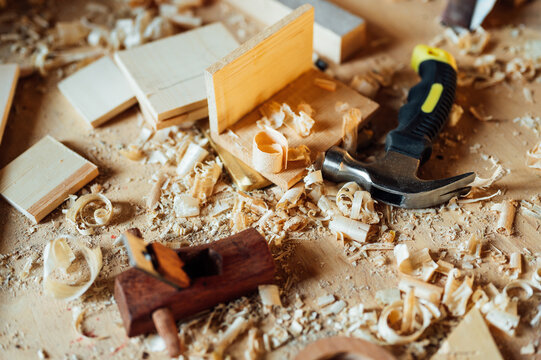 Various of workshop tools