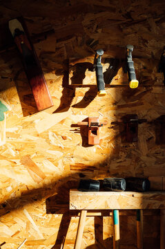 Various of workshop tools