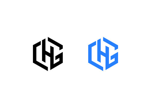 CHG,GHC Alphabets Letters Logo Monogram