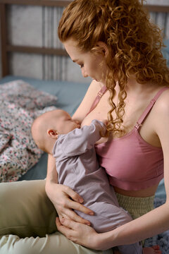 lactating woman