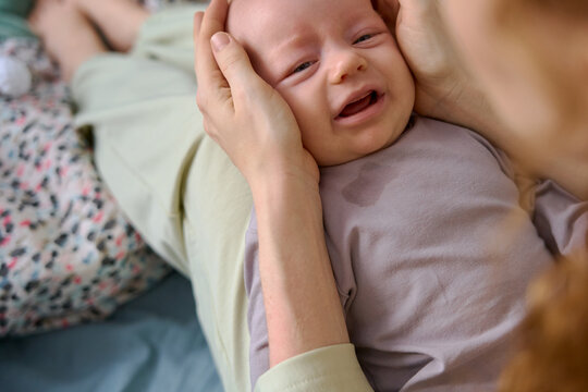 crying newborn baby crying - Powered by Adobe