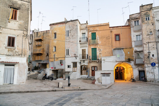 Old Town View in Bari, Italy.