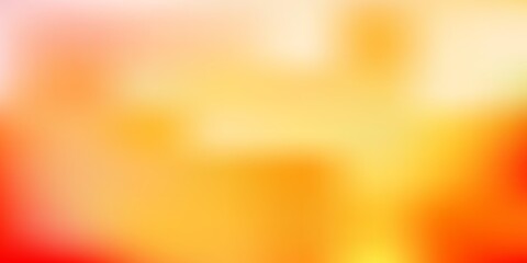 Obraz premium Light pink, yellow vector blur template.