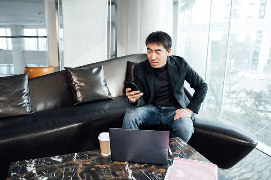 Businessman in the office