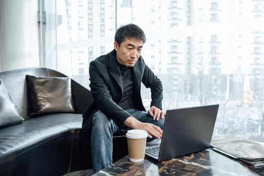 Businessman in the office