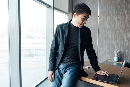 Businessman in the office