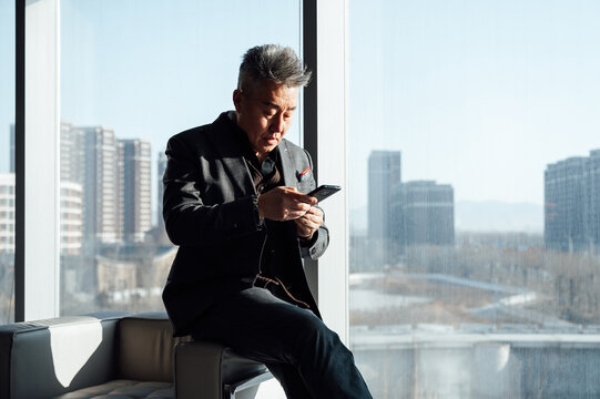 Businessman in the office