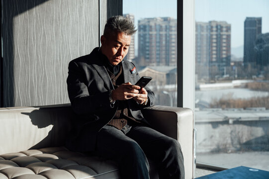 Businessman in the office