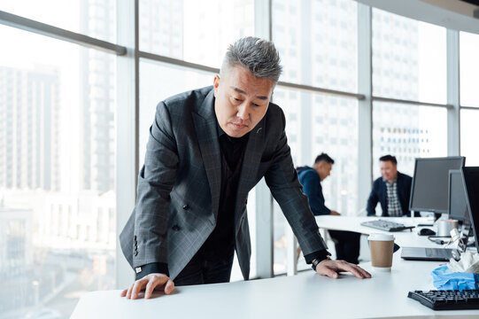 Businessman in the office