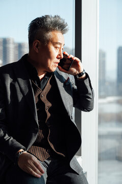 Businessman in the office