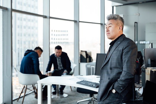 Businessman in the office