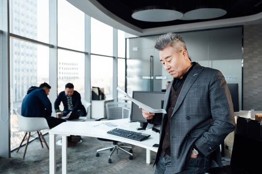 Businessman in the office