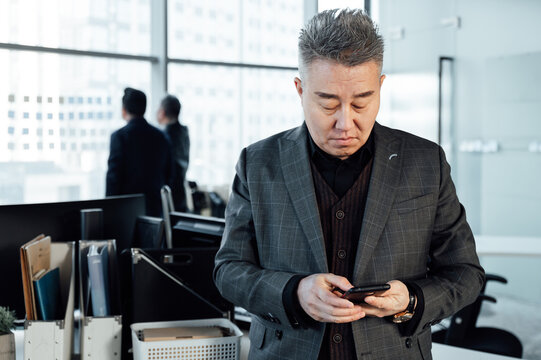 Businessman in the office