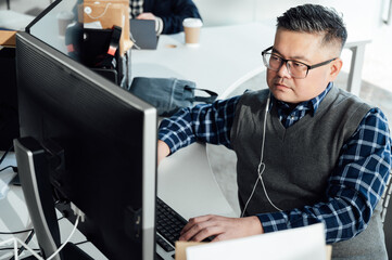 Businessman in the office