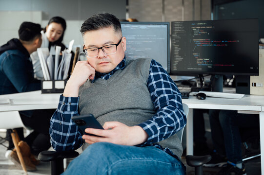 Businessman in the office