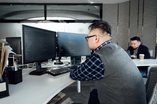 Businessman in the office