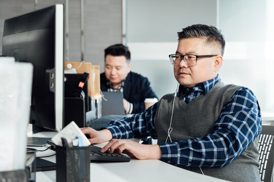 Businessman in the office