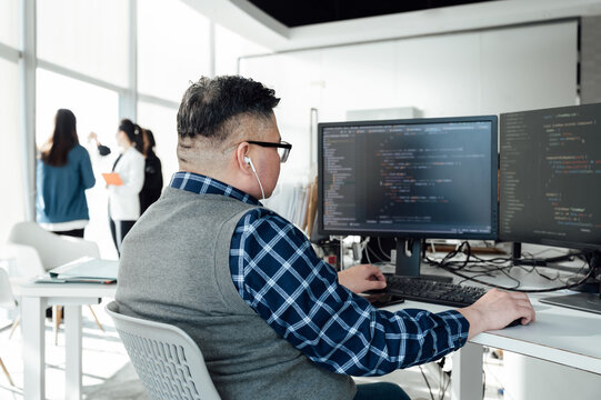 Businessman in the office