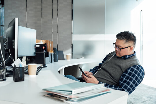 Businessman in the office