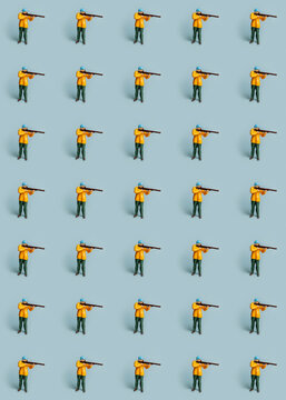 Army of soldiers