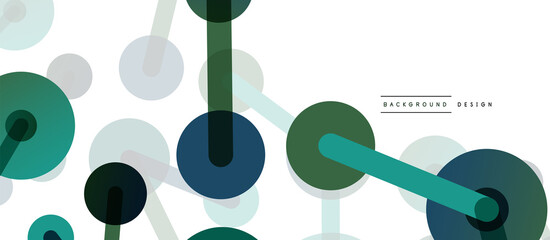 Network concept abstract background. Dots connection. Big data idea. Business template for wallpaper, banner, background or landing