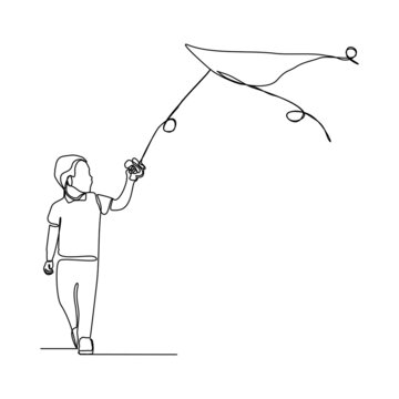 TODD BONITA'S ART BLOG: Kite sketch (Book cover illustration)