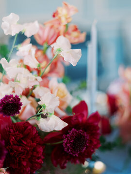 Bouquet Of Flowers Close Up