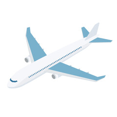 飛行機（アイソメトリック）