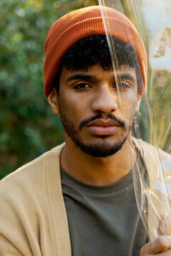 portrait of  bearded man