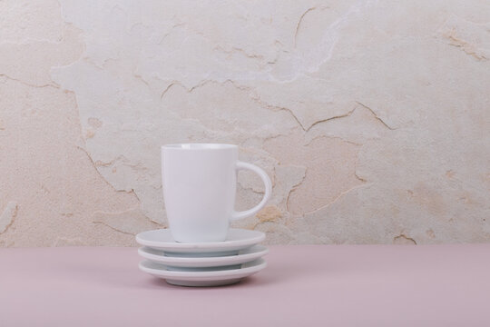 White cup