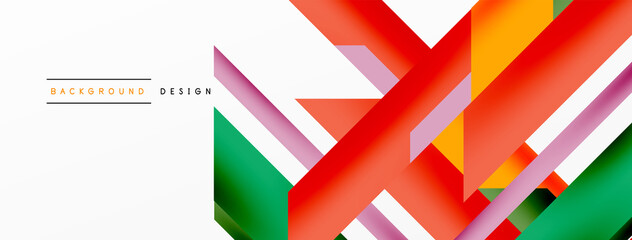 Dynamic lines background. Wallpaper for concept of AI technology, blockchain, communication, 5G, science, business and technology