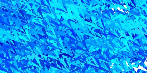Dark blue vector pattern with polygonal shapes.
