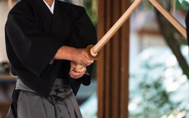 剣術の演武