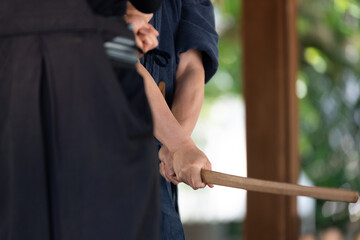 剣術の演武