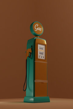 Petrol gold station