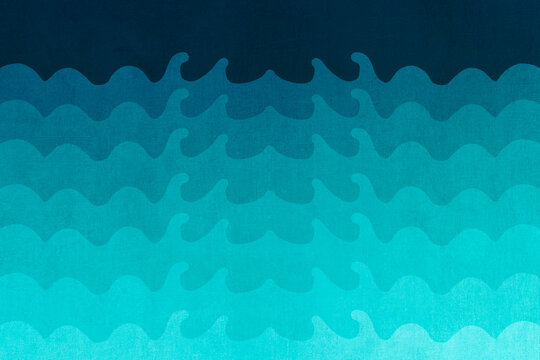 Abstract Seascape Design