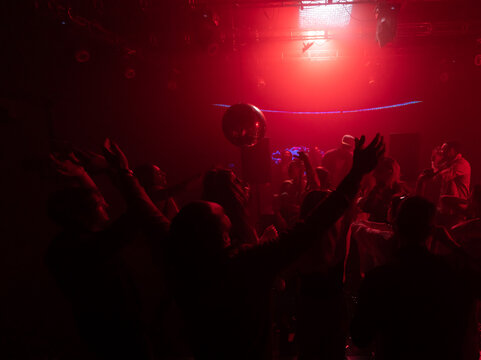 Enjoying at the Night Club